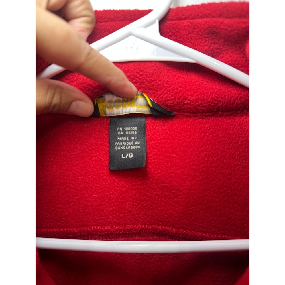 Core 365 Mens CE701 Red‎ Softshell Fleece Lined Vest Lone Star Lights Size Large - Picture 7 of 9